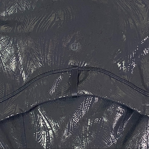 NWT Lululemon Define Shine Jacket Acclimatize Black Foil Special Edition Size 4 - Picture 16 of 16